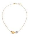 Marco Bicego Lunaria Diamond & 18K Yellow Gold Necklace
