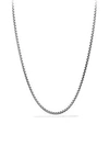 DAVID YURMAN Small Box Chain Necklace with Gold/16"
