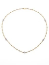 dressing gownrto Coin WOMEN'S DIAMOND & 18K YELLOW GOLD STATION NECKLACE/16",0455132351627