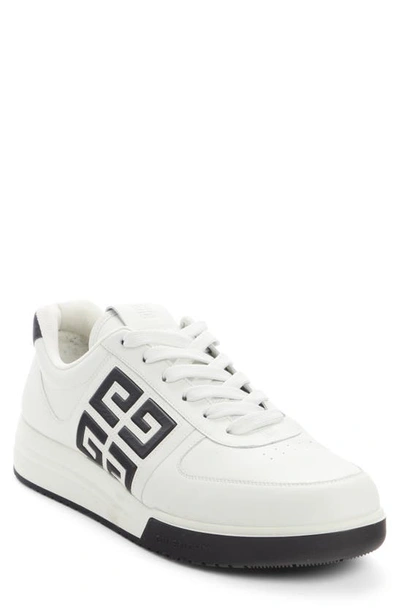 Bottega Veneta Sneakers G4 Aus Leder In Black_white