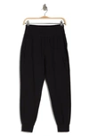 90 Degree By Reflex Greenwich Interlock Joggers In Black