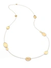 Marco Bicego WOMEN'S LUNARIA 18K YELLOW GOLD STATION NECKLACE,416218629542
