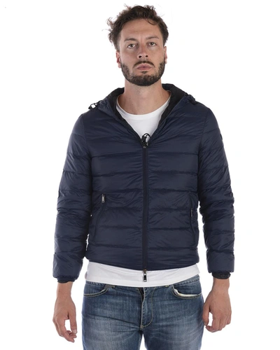 Emporio Armani Jacket In Blue