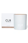 CLR BEIGE SOY WAX CANDLE