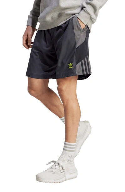 Adidas Originals Rekive Recycled Polyester Shorts In Grey