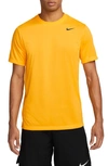 Nike Men's Dri-fit Legend Fitness T-shirt In Yellow