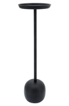 Sagebrook Home Black Metal Drink Table In Black