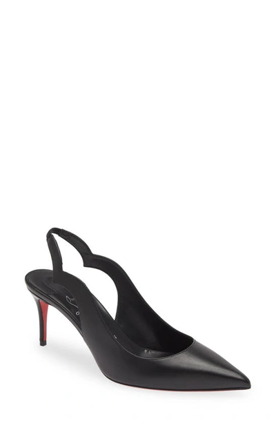 CHRISTIAN LOUBOUTIN HOT CHICK POINTED TOE SLINGBACK PUMP