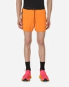 Nike Men's Trail Second Sunrise Dri-fit 5" Brief-lined Running Shorts In Bright Mandarin/monarch/olive Flak