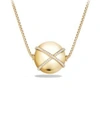 DAVID YURMAN Solari Pendant Necklace with Diamonds in 18K Yellow Gold