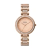 FOSSIL WOMEN'S KARLI THREE-HAND, ROSE GOLD-TONE STAINLESS STEEL WATCH