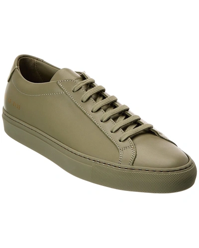 Common Projects Original Achilles Sneakers In Green