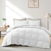 PEACE NEST Year Round Down Feather Blend Comforter Duvet Gusset Soft Cover