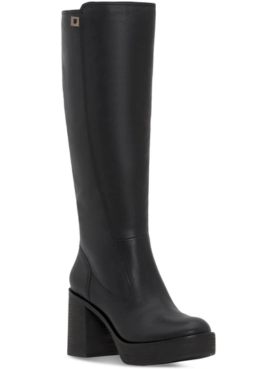 Lucky Brand Odillie Womens Leather Tall Knee-high Boots In Multi