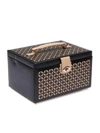 WOLF Chloe Medium Leather Jewelry Box