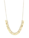 SIA TAYLOR WOMEN'S DOTS 18K YELLOW GOLD NECKLACE,0400090640307