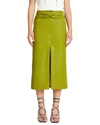 Tanya Taylor Bryna Skirt In Green