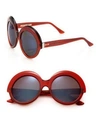 CUTLER AND GROSS 56MM Round Sunglasses
