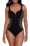 MIRACLESUIT PETAL PUSHER TEMPTRESS ONE-PIECE SWIMSUIT