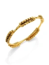 Aurelie Bidermann Five Cobs Wheat Bangle Bracelet In Gold