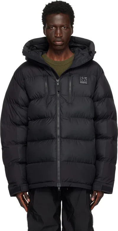 66°north Black Drangar Puffer Jacket In 981 Black Pyroxene