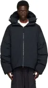 66°north Black Ægisíða Reversible Down Jacket In 900 Black