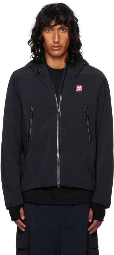 66°north Black Snæfell Jacket In 900 Black
