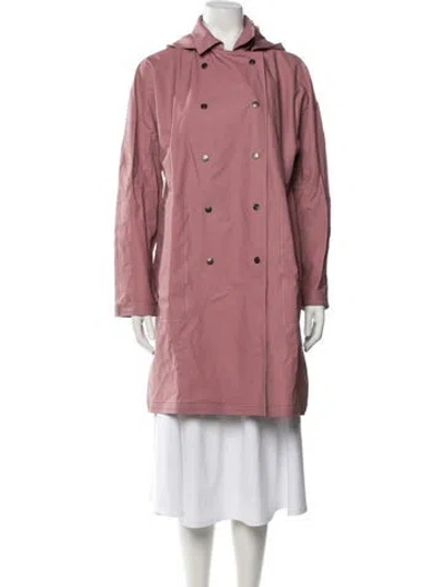 Pre-owned 66°north Coat In Pink