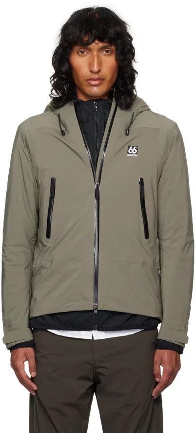 66°north Green Snæfell Jacket In 551 Lichen Green