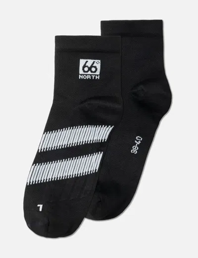 66°north Helgafell Ankle Running Socks In Black