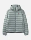 66°north Keilir Hooded Down Jacket In Gray
