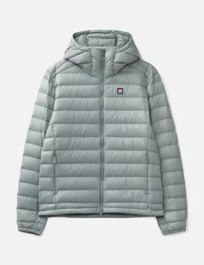 66°north Keilir Hooded Down Jacket In Gray