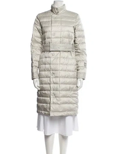 Pre-owned 66°north Nylon Down Coat In Gray