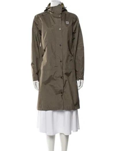 Pre-owned 66°north Parka In Green