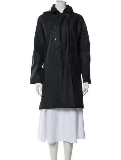 Pre-owned 66°north Silk Jacket In Blue