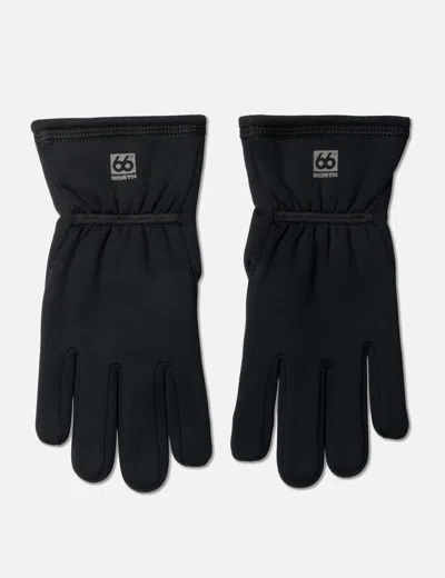 66°north Vík Windpro Gloves In Black
