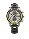CHOPARD Grand Prix de Monaco Historique Chrono Titanium, Stainless Steel & Leather Strap Watch