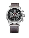 CHOPARD MILLE MIGLIA 2016 RACE EDITION STAINLESS STEEL & LEATHER-STRAP CHRONOGRAPH WATCH,400090428161