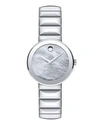 Movado Sapphire Stainless Steel Bracelet Watch
