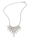 John Hardy Bamboo Sterling Silver Bib Necklace