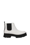 UGG ANKLE BOOTS WATERPROOF LEATHER WHITE OFF WHITE