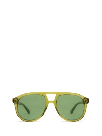 Gucci Eyewear Sunglasses In Green