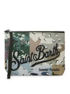 MC2 SAINT BARTH SCUBA POUCH WITH CAMOUFLAGE PATCH PRINT