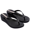 Ipanema Selfie Wedge Flip Flop In Black