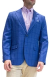 TAILORBYRD TAILORBYRD SIGNATURE ROYAL SHADOW PLAID SPORTCOAT