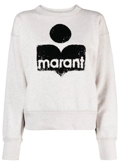 Isabel Marant Étoile Mobyli Crew Neck Sweater In White