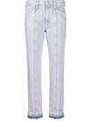 Isabel Marant Étoile Low-rise Slim-cut Jeans In Lilac