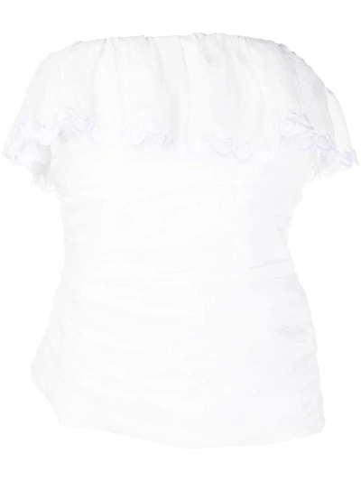 Isabel Marant Orma Top In White