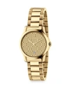 GUCCI G-Timeless New Diamante Small Stainless Steel Bracelet Watch