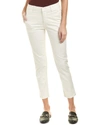 Vince Coin-pocket Straight-leg Cropped Chino Pants In Multi